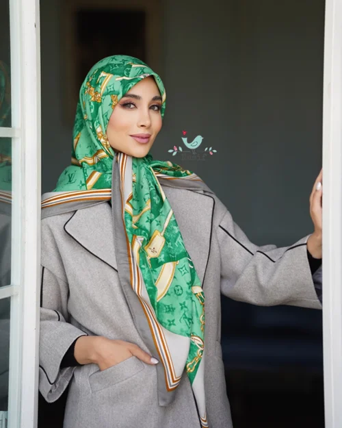 روسری نخی کد N-0506