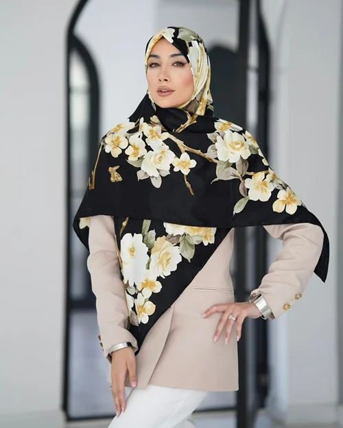 روسری مجلسی کد M-0807