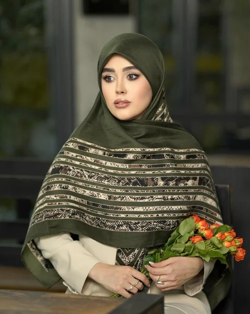 روسری نخی کد N-1041