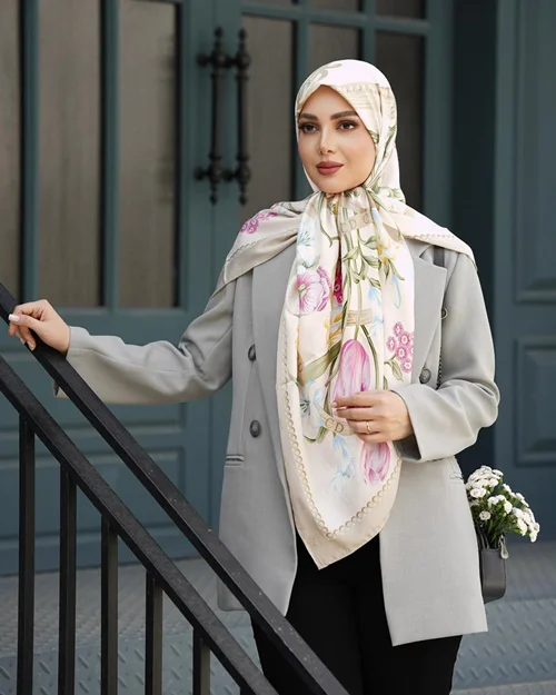 روسری مجلسی کد M-0780
