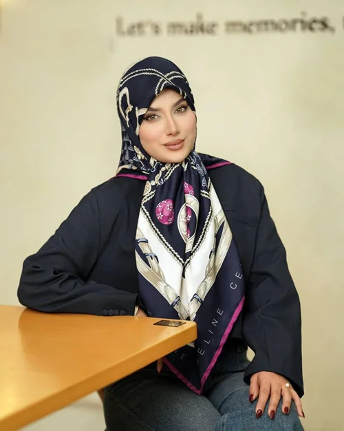 روسری مجلسی کد M-1110