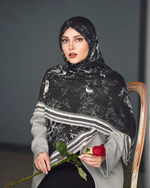 روسری نخی کد N-0954