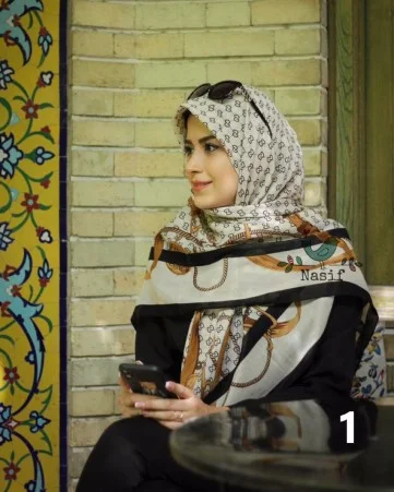 روسری نخی کد N-0085