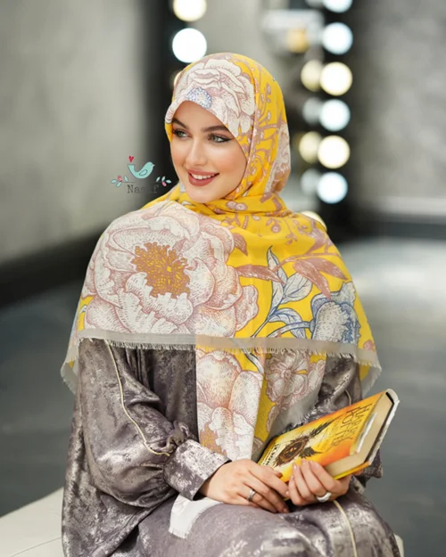 روسری نخی کد N-0774