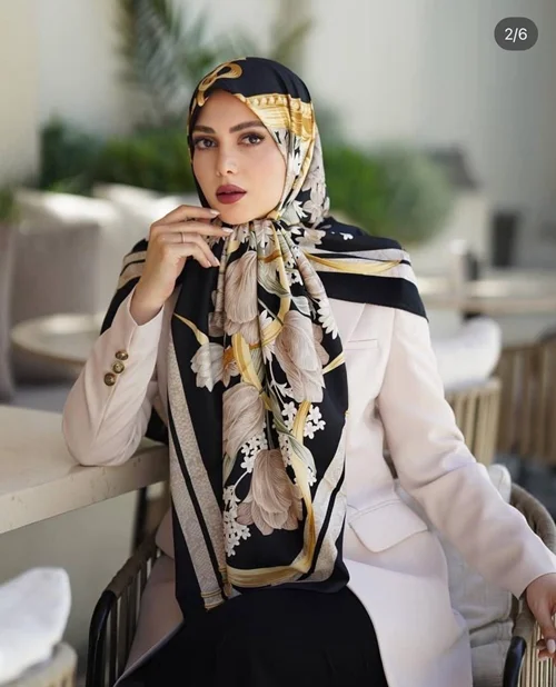 روسری مجلسی کد M-0892