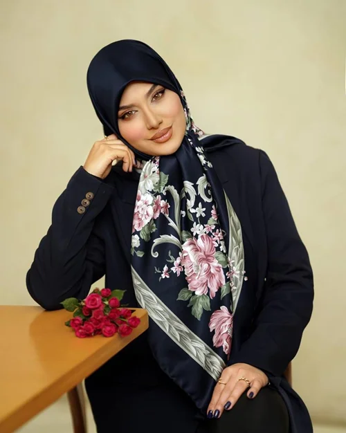 روسری مجلسی کد M-0955