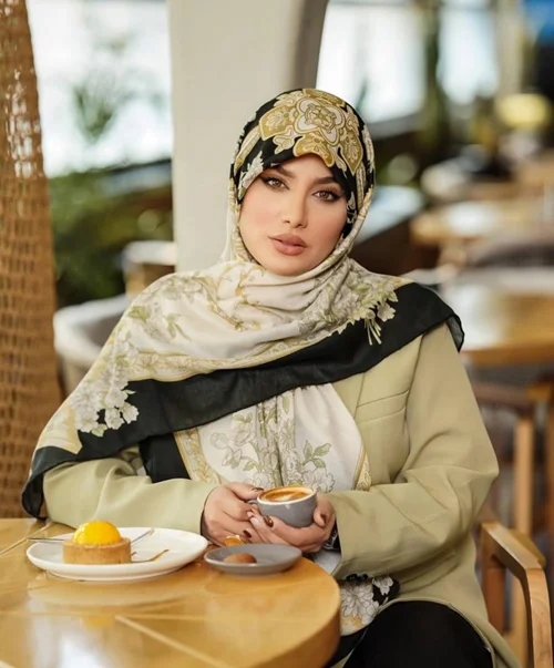 روسری نخی کد N-0993