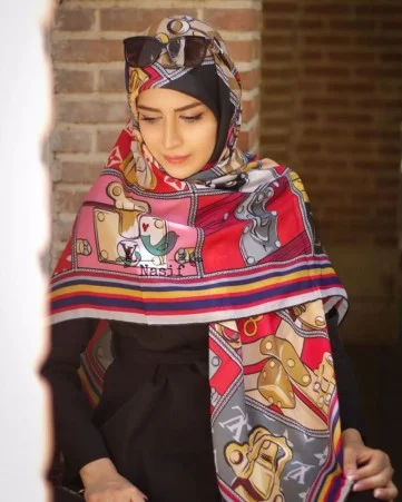 روسری مجلسی کد M-0069