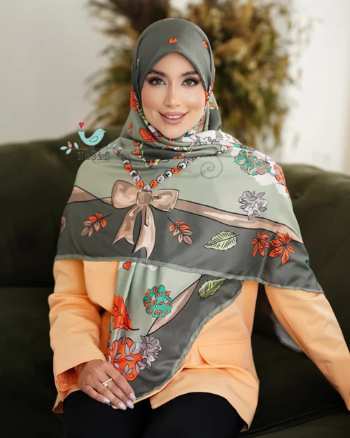 روسری نخی کد N-0679