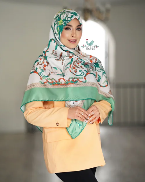 روسری نخی کد N-0686