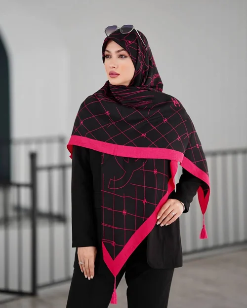 روسری نخی کد N-0924