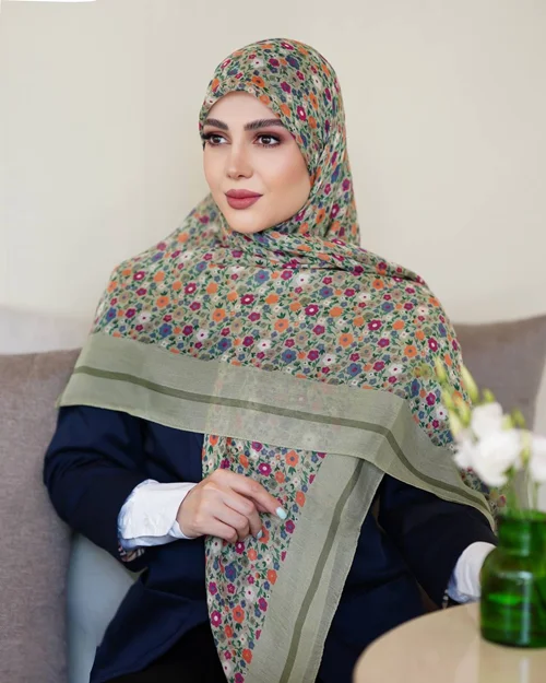 روسری نخی کد N-0715