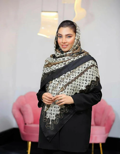 روسری نخی کد N-0219