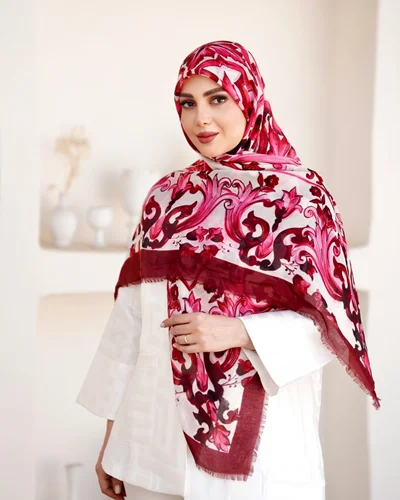 روسری نخی کد N-0941