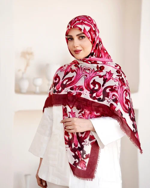 روسری نخی کد N-0941