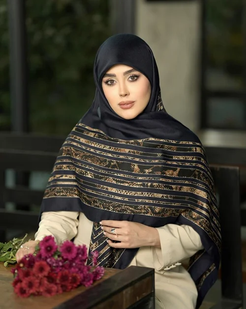 روسری نخی کد N-1035