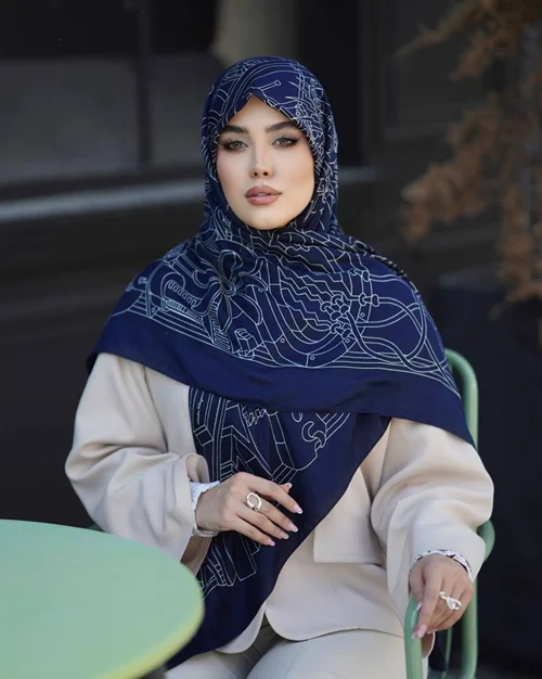 روسری نخی کد N-0997