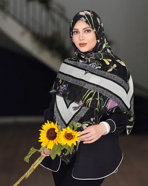 روسری نخی کد N-0958