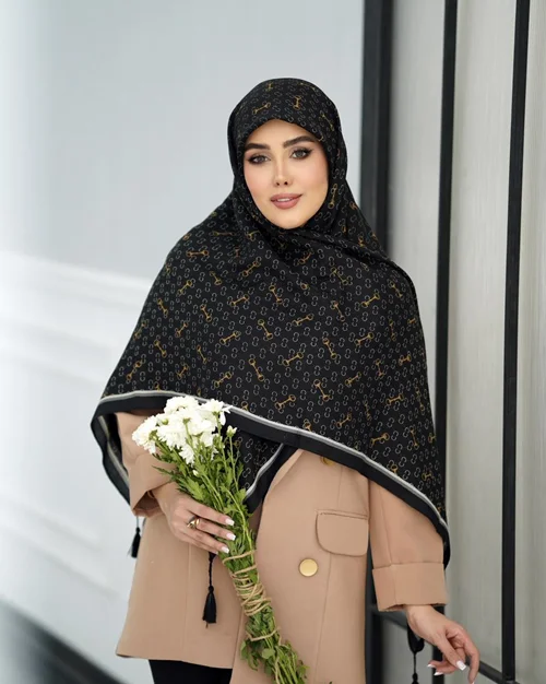 روسری نخی کد N-1016