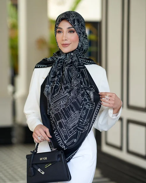 روسری مجلسی کد M-1058