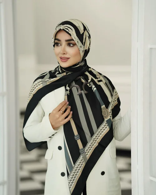 روسری مجلسی کد M-1000