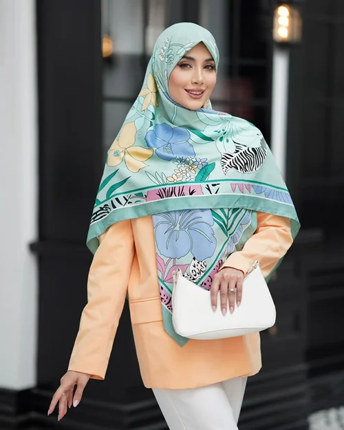 روسری مجلسی کد M-1039