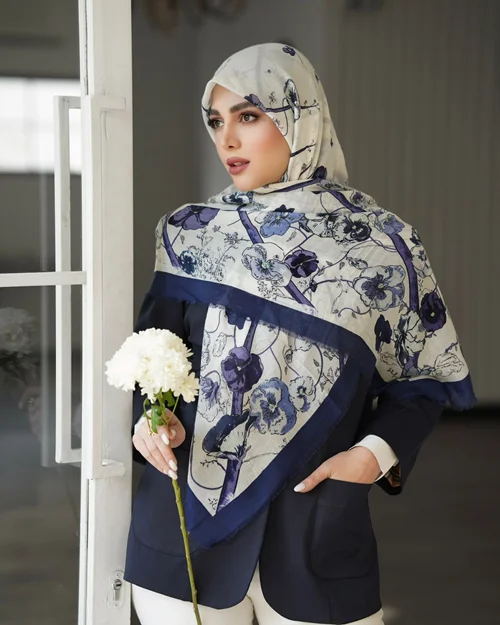 روسری نخی کد N-0948