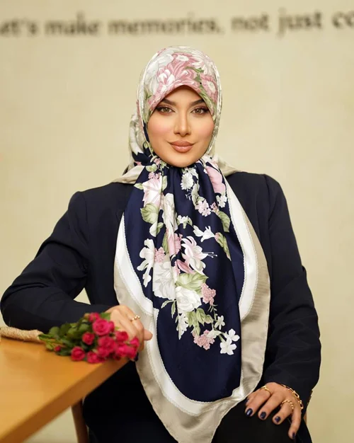 روسری مجلسی کد M-1129