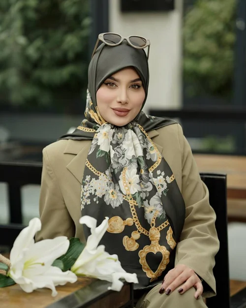 روسری مجلسی کد M-107۰