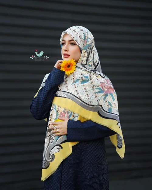 روسری نخی کد N-0844