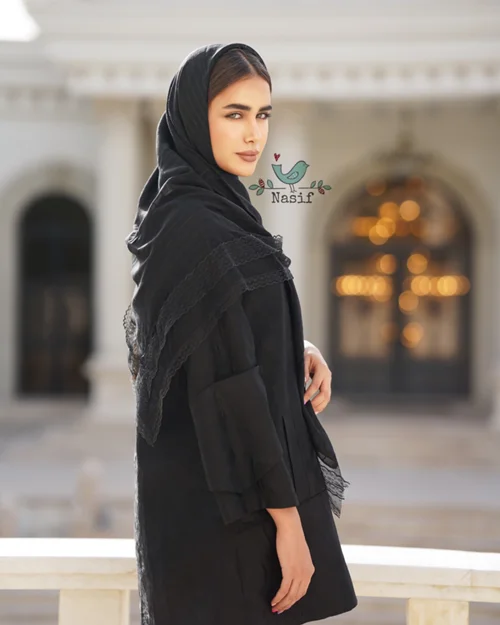 روسری مشکی کد B-0055