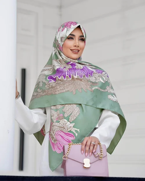 روسری مجلسی کد M-1043