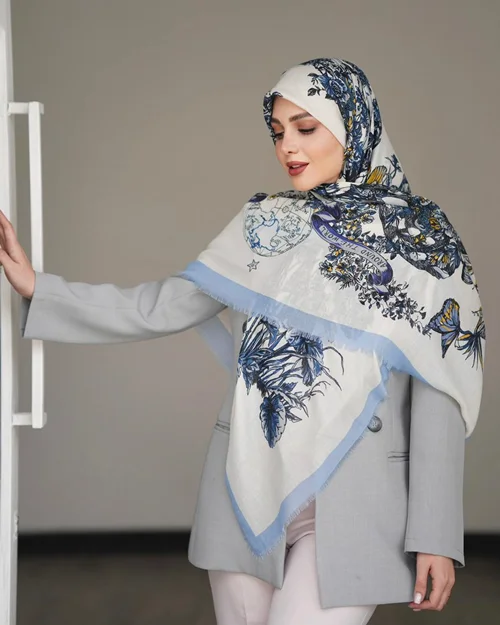 روسری نخی کد N-0967