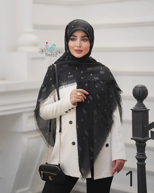 روسری نخی کد N-1019