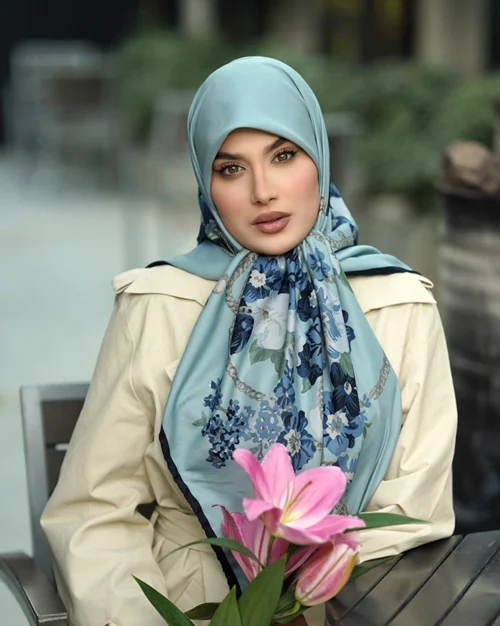 روسری مجلسی کد M-107۲