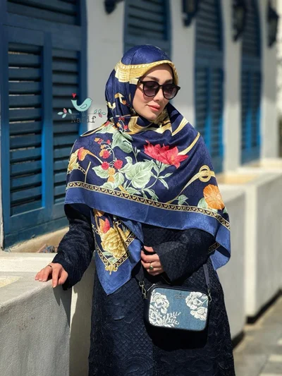 روسری مجلسی کد M-0706