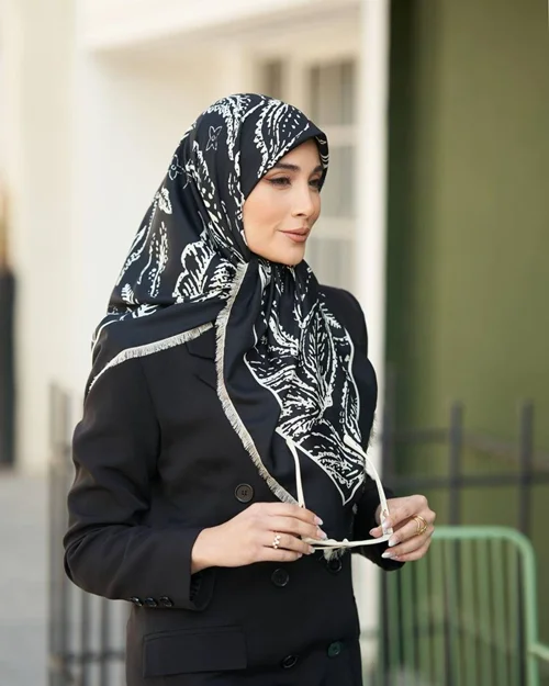 روسری مجلسی کد M-0960