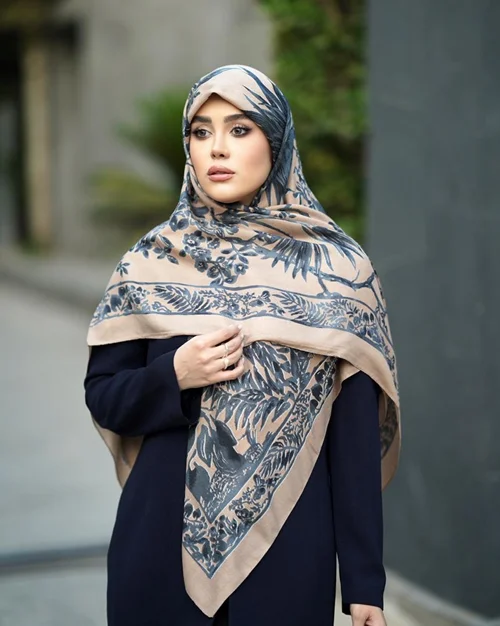 روسری نخی کد N-1034