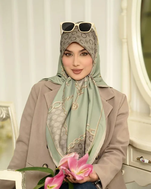 روسری مجلسی کد M-1081