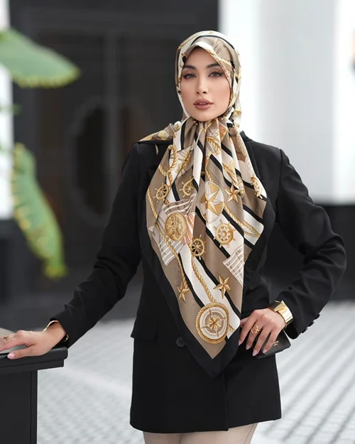 روسری مجلسی کد M-0801