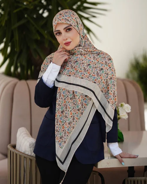 روسری نخی کد N-0717