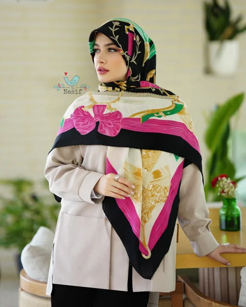 روسری نخی کد N-0721