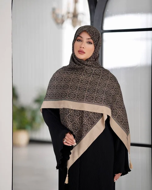 روسری نخی کد N-0920