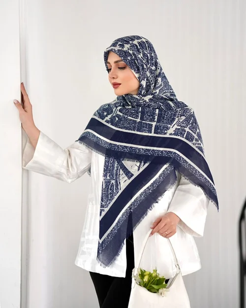 روسری نخی کد N-0968