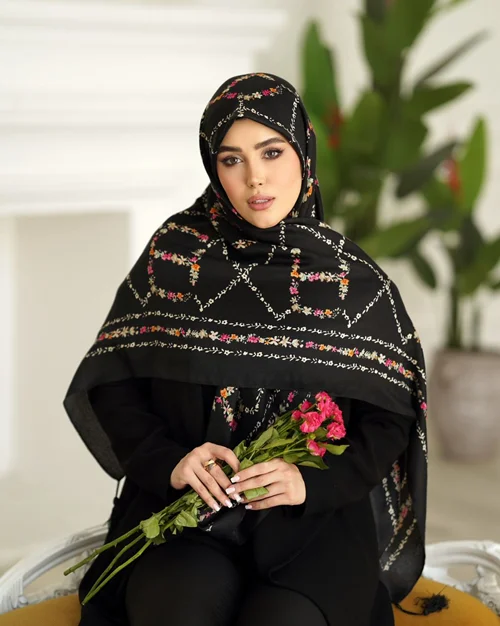 روسری نخی کد N-1009