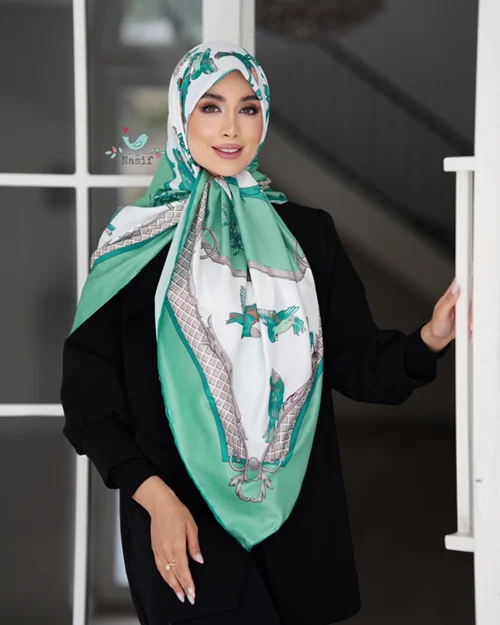 روسری نخی کد N-0670