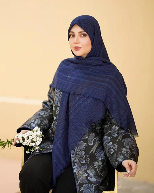 روسری نخی کد N-0986
