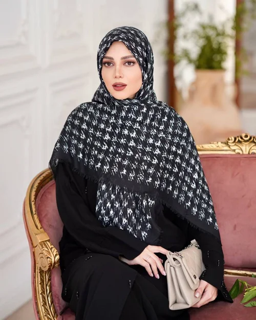 روسری نخی کد N-0965