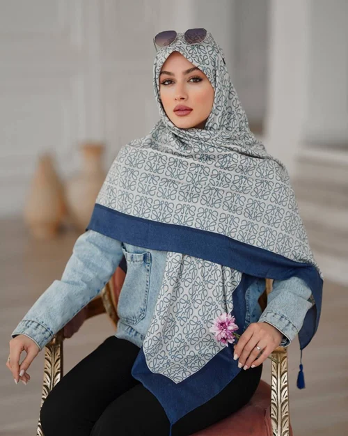 روسری نخی کد N-0918