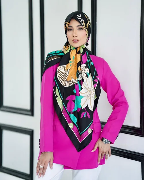 روسری مجلسی کد M-1036